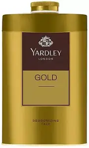 Yardley London Gold Deodorizing Talc Talcum Powder Men 100 Gram