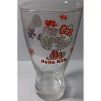 在飛比找蝦皮購物優惠-HELLO KITTY 經典玻璃取縣杯 40周年 拼圖紀念杯