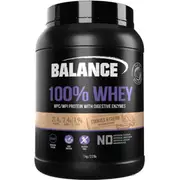 Balance 100% Whey Protein Powder Cookies & Cream 1kg