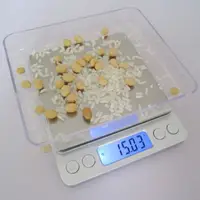 在飛比找蝦皮購物優惠-【台中現貨】I-2000 精密不鏽鋼冷光電子秤 3kg~0.