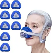 [NATAKU] 8-Pack Reusable CPAP’ Nasal Mask Liners for ResMed N20/N30, C Pap Mask Covers with Breathable Fabric Cushion - Reduces Pressure Marks & Leaks for Comfort Night Sleep, Machine Washable