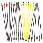 28/30 Inches Mixed Carbon Arrow Spine 500 Diameter 7.8mm Recurve/Compound Bow