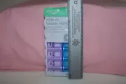 Equate AM/PM Weekly Pill Planner Large Capacity 14 Compartments - Easy Open NEW