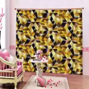 Deranged Space-Time 3D Curtain Blockout Photo Printing Curtains Drape Fabric