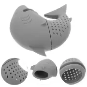 Loose Tea Filter Cartoon Shark Strainer Can Electric Dispenser