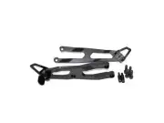 Passenger Kit Rearset Black Ducabike For Ducati Scrambler Sixty2 2016 > 2021