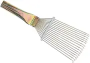 Horse Hair Remover Brush Metal Grooming Rake for Sheep Cattle Easy Clean Safe for Long Use