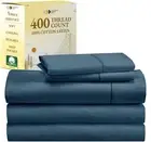 Split King Sheets for Adjustable Bed,Soft 100% Cotton Sheets, 400 Thread Coun...