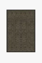120' x 185' | Machine Washable Runner Rug | Kid & Pet Friendly | Indoor Rug | Bluebell Soft Black Rug by Morris & Co. | Ruggable