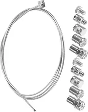SOLUSTRE Emergency Throttle Cable Kit for Go Kart Stainless Steel Material Universal Install Includes Nuts