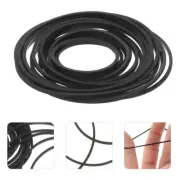 40 Pcs Cassette Deck Belt Square and Flat Belts Turntable Man