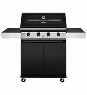Beefeater 1200 Series 4 Burner LPG BBQ with Trolley & Side Burner BMG1241BB