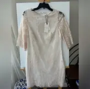 Ted Baker $335 118148 Laavia Wide Sleeve Lace Dress Shell Sz 2 NWT!