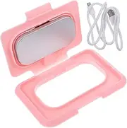 COOPHYA Wet Wipes Warmer Portable Tissue Heater for Diaper Changing Wipes Compatible Portable Warmer for Home Travel