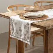 Tahiti Natural Reversible Table Runner [HABLTHTCAW23TR]