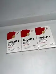 3 new boxs mighty patch original pimple, acne patch, 72 count each
