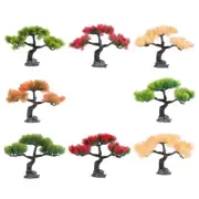4pcs Realistic Pine Trees Aquariums Decoration Natural Aquascapes Ornaments