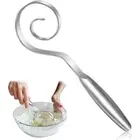 Manual Dough Mixer Long Handle Bread Whisking Tool Multifunction Egg Whisk