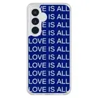 For Samsung S24 S23 S22 S21 S20 ZFold ULTRA Shockproof Love is Case Cover