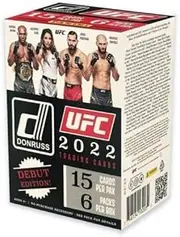 2022 Panini Donruss UFC Blaster Box - Debut Edition (6 Packs per Box, 15 Cards per UFC Blaster Box