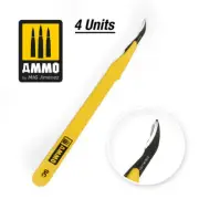 AMMO by Mig Jimenez Standard Scalpel Ripper (4 scalpels in plastic bag)