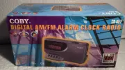 COBY CR-A57 Digital AM/FM Alarm Clock Radio