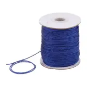 1.5mm Nylon Satin Cord 150 Yards Bracelet String Beading Thread, Sapphire Blue
