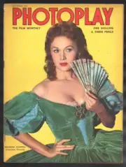 MAG: Photoplay 9/1952-British pub-Rhonda Fleming-Sinatra-Farley Granger-Golde...