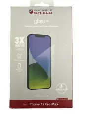 Zagg Invisible Sheild Glass + Screen Protector - iPhone 12 Pro Max