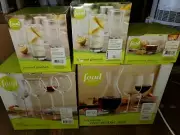FOOD NETWORK Tumbler/Rocks/Decanter Complete Glassware Set, New, See Description