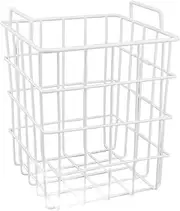 Freezer Baskets Pantrty Storage Baskets Bins, Metal Wire Basket Freezer Storage Wire Baskets Organizer Wire Storage Basket for Kitchen Pantry Organizer Bins (Height 315mm)
