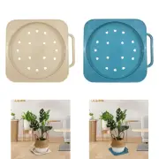 Movable Propane Cylinder Base Plant Stand with Wheels for Indoor Flower Pots
