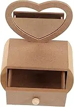 ABOOFAN DIY Boys and Girls Dresser Unfinished Wood Vanity Table for Girls Boys Craft Projects Creativity