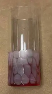 Moser Pebbles Rosalin Highball Glass