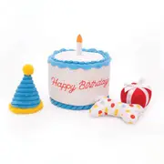 Zippypaws Zippy Burrow Birthday Cake Dog Toy