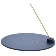 MagoroLabo TETUTO ML-206 Metal Incense Holder Black Circle Simple Design New