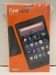 New/Sealed*Amazon Fire HD 8 (8th Generation) 16 GB,*Wi-Fi*8 in*Black
