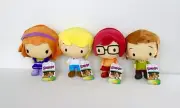 Scooby Doo Chibi 4 Pack Plush Lot Fred Velma Daphne Shaggy Rare New Doll Toy Tag