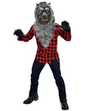 Hungry Howler Wolf Boys Costume