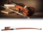(1/2) Violin Bow Arbor Horse Hair Octagonal Stick Fiddle Bow