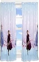 Franco Kids Window Curtain Panels Drapes Set, 82 in x 63 in, Disney Frozen 2