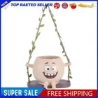 Swing Face Planter Pot Succulent Pot Flower Pot Home Garden Supplies (Swing A)