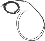 Vaguelly 1pc Headphone Repair Cable Small Headphone Jack to Speakers Bare Wire Speaker Cable Earbud Wire Repair Replacement Cable Headphones with Cord Cable Repair Black