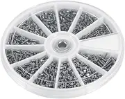 [Generic] Small Screws Nuts Assortment KIT M1 M1.2 M1.4 M1.6 for Watches Glasses Repair Tool