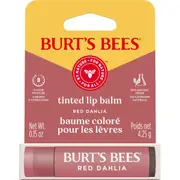 Burts Bees Tinted Lip Balm Red Dahlia 4.25g
