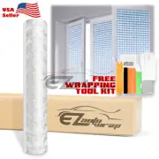4FTx8FT Clear Cat Eye Frosted Film Glass Home Bathroom Window Security Privacy