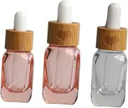 Baluue Essential Oil Holders 3 Pack Glass Dropper Bottles Sub-Packaging Containers for Travel Bottle