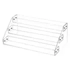 Acrylic Spice Rack 3 Tier Spice Drawer Organizer Shelf Seasoning Jar