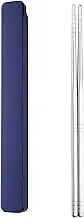 Reusable Chopsticks with Case, 304 l Stainless Steel Travel Chop Sticks, Japanese Chinese Korean Chopsticks for Bento box, Picnic, Office, Dishwasher Safe, 9 in Blue, 1, Pink