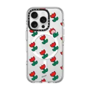iPhone 16 Pro Clear Case MagSafe Compatible Tulip by TARO OONO